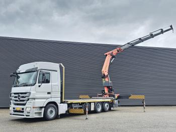 Mercedes-Benz ACTROS 2541 6x2 / PALFINGER 42 tm CRANE / KRAN